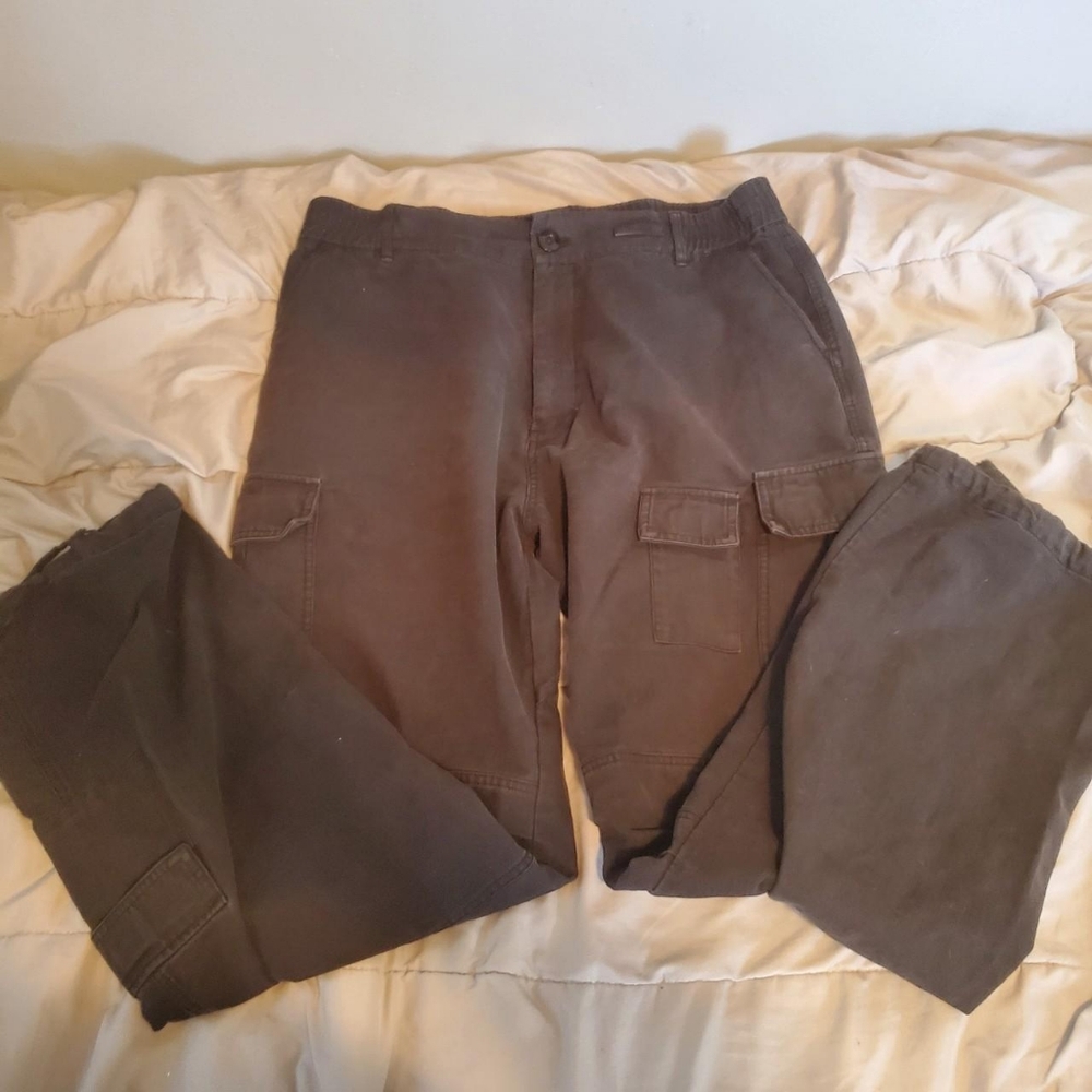 Blacktailor Baggy Black Cargo Pocket Pants 42